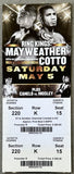 MAYWEATHER, JR., FLOYD-MIGUEL COTTO ON SITE FULL TICKET (2012)