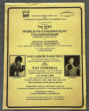 SANCHEZ, SALVADOR-PAT COWDELL BROADSIDE/POSTER (1981)