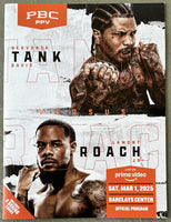 DAVIS, GERVONTA-LAMONT ROACH, JR. OFFICIAL PROGRAM (2025)