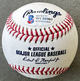 DAVIS, GERVONTA SIGNED OFFICIAL MLB BASEBALL (BECKETT)