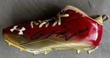 DAVIS, VERNON GAME USED & SIGNED CLEAT (PSA/DNA)