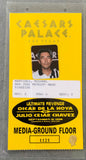 DE LA HOYA, OSCAR-JULIO CESAR CHAVEZ II MEDIA CREDENTIAL (1998)