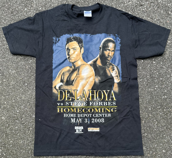 DE LA HOYA, OSCAR-STEVE FORBES SOUVENIR T SHIRT (2008)