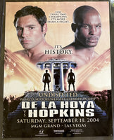 HOPKINS, BERNARD-OSCAR DE LA HOYA ON SITE POSTER (2004)