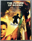 OSCAR DE LA HOYA-FELIX STURM & BERNARD HOPKINS- OFFICIAL PROGRAM (2004-SIGNED BY BERNARD HOPKINS)