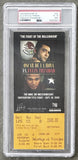 TRINIDAD, FELIX-OSCAR DE LA HOYA FULL ON SITE TICKET (1999-PSA/DNA VG-EX 4(MK))