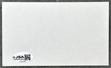 DEAN, PAUL "DAFFY" SIGNED INDEX CARD (JSA)