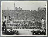 DEMPSEY, JACK-GEORGES CARPENTIER ORIGINAL TYPE 1 PHOTO (1921-ABOUT TO START)