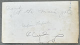 DEMPSEY, JACK-GEORGES CARPENTIER TYPE 1 PHOTOGRAPH (1921)