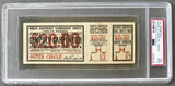 DEMPSEY, JACK-GEORGE CARPENTIER ON SITE FULL TICKET (1921-PSA/DNA GOOD 2)