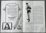 DEMPSEY, JACK-LUIS FIRPO OFFICIAL PROGRAM (1923-SIGNED BY NAT FLEISCHER)