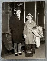 DEMPSEY, JACK & JERRY LUVADIS (JERRY THE GREEK) ORIGINAL TYPE 1 PHOTOGRAPH (1929)
