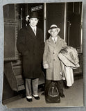DEMPSEY, JACK & JERRY LUVADIS (JERRY THE GREEK) ORIGINAL TYPE 1 PHOTOGRAPH (1929)