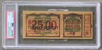 DEMPSEY, JACK-GENE TUNNEY II FULL TICKET (1927-PSA/DNA-VG-EX 4)