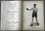 DEMPSEY, JACK-GENE TUNNEY II OFFICIAL PROGRAM (1927-THE LONG COUNT)