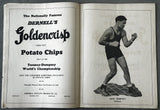 DEMPSEY, JACK-GENE TUNNEY II OFFICIAL PROGRAM (1927-THE LONG COUNT)