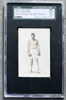 DEMPSEY, JACK METROPOLITAN OPERA HOUSE AD CARD (1920"S-SGC EX 70)