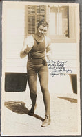 DEMPSEY, JACK SIGNED PHOTO (AS CHAMPION-1923-PSA/DNA)