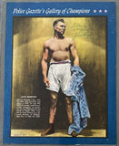 DEMPSEY, JACK SIGNED POLICE GAZETTE GALLERY SUPPLEMENT
