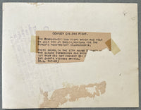 DEMPSEY, JACK-TOMMY GIBBONS TYPE 1 PHOTO (1923-12TH ROUND)