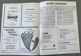 DOUGLAS, JAMES "BUSTER"-DAN O'MALLEY OFFICIAL PROGRAM (1981-DOUGLAS PRO DEBUT)