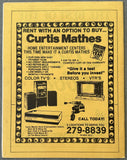 DOUGLAS, JAMES "BUSTER"-DAVE STARKEY OFFICIAL PROGRAM (1984)