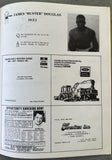 DOUGLAS, JAMES "BUSTER"-DAVE STARKEY OFFICIAL PROGRAM (1984)