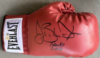 DOUGLAS, JAMES "BUSTER" SIGNED GLOVE (BECKETT)