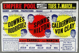 DOWNES, TERRY-WILLIE GREENE ON SITE POSTER (1961)