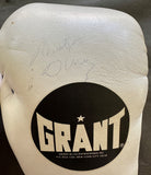 DURAN, ROBERTO SIGNED FIGHT WORN GLOVES (2000-PAT LAWLOR FIGHT)
