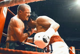 DURAN, ROBERTO SIGNED FIGHT WORN GLOVES (2000-PAT LAWLOR FIGHT)