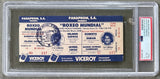 DURAN, ROBERTO-MANUEL ESTEBAN ZAMBRANO ON SITE FULL TICKET (1986-PSA/DNA VG-EX 4))