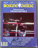 DURAN, ROBERTO SIGNED BOXING DIGEST MAGAZINE (1980)