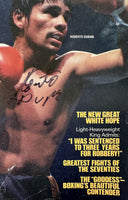 DURAN, ROBERTO SIGNED BOXING TODAY MAGAZINE (1980)