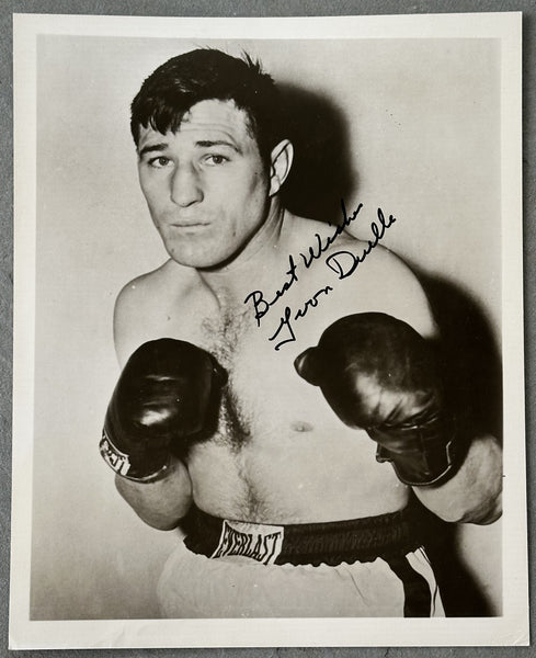 DURELLE, YVON SIGNED PHOTO