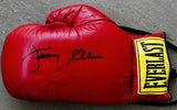 ELLIS, JIMMY SIGNED BOXING GLOVE (STINSON LOA)