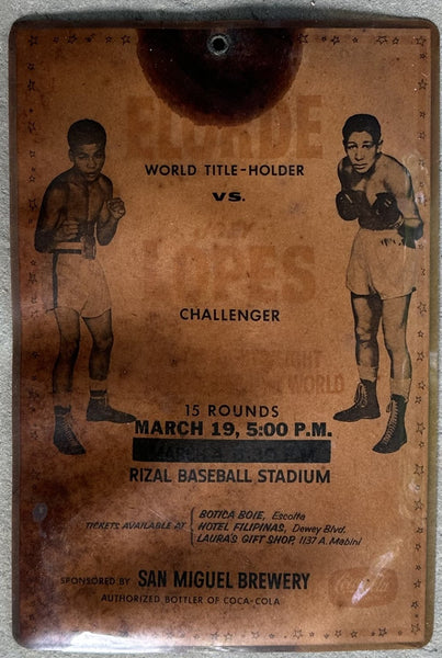 ELORDE, FLASH-JOEY LOPES CREDENTIAL (1961)