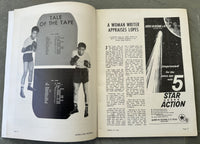 ELORDE, FLASH-JOEY LOPES OFFICIAL PROGRAM (1961)