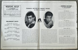 ELORDE, GABRIEL "FLASH"-FRANKIE NARVAEZ OFFICIAL PROGRAM (1965)