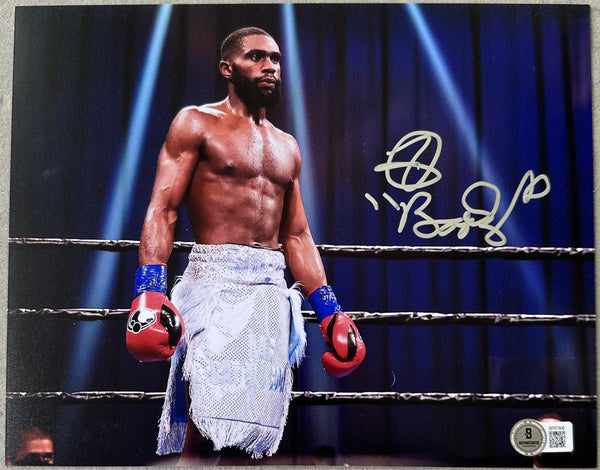 ENNIS, JARON "BOOTS" SIGNED ACTION PHOTO (BECKETT)