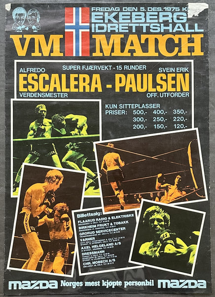 ESCALERA, ALFREDO-SVEIN ERIK PAULSEN ON SITE POSTER (1975)