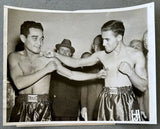 ESCOBAR, SIXTO-HARRY JEFFRA ORIGINAL TYPE 1 WIRE PHOTO (1937-JEFFRA WINS TITLE)