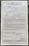 EVANGELISTA, ALFREDO SIGNED FIGHT CONTRACT (1978-HOLMES FIGHT-JSA AUTHENTICATED)