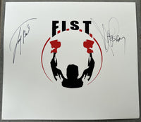 HOLMES, LARRY & GERRY COONEY SIGNED F.I.S.T. POSTER (SIGNED BY BOTH)