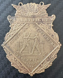 FITZSIMMONS, ROBERT-JAMES J. CORBETT SOUVENIR MEDALLION