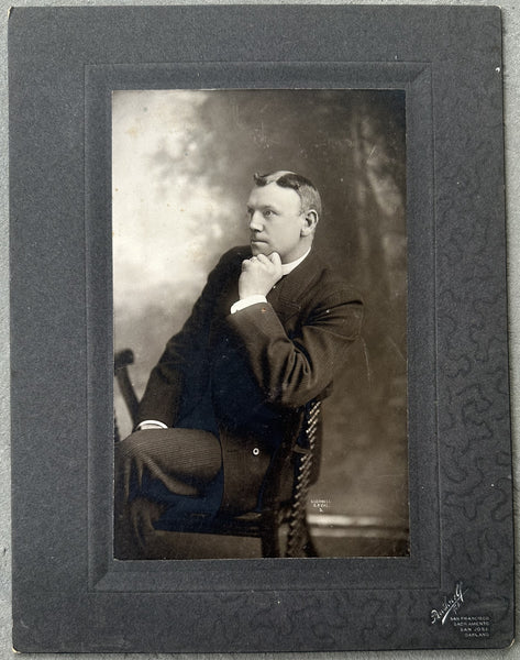 FITZSIMMONS, ROBERT ORIGINAL MOUNTED PHOTOGRAPH (1890'S-BUSHNELL)