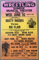 FLAIR, RIC-DUSTY RHODES ON SITE POSTER (1982)