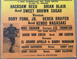 FLAIR, RIC-DUSTY RHODES ON SITE POSTER (1982)