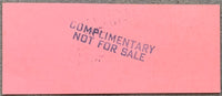 FOREMAN, GEORGE-JON "DINO" DENNIS & ROBERTO DURAN-ALVARO ROJAS ON SITE FULL TICKET (1976-PSA/DNA EX 5)