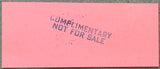 FOREMAN, GEORGE-JON "DINO" DENNIS & ROBERTO DURAN-ALVARO ROJAS ON SITE FULL TICKET (1976-PSA/DNA EX 5)